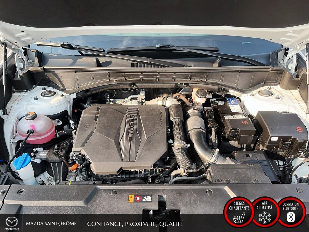2024 Hyundai Santa Fe White Saint-Jérôme - photo #27