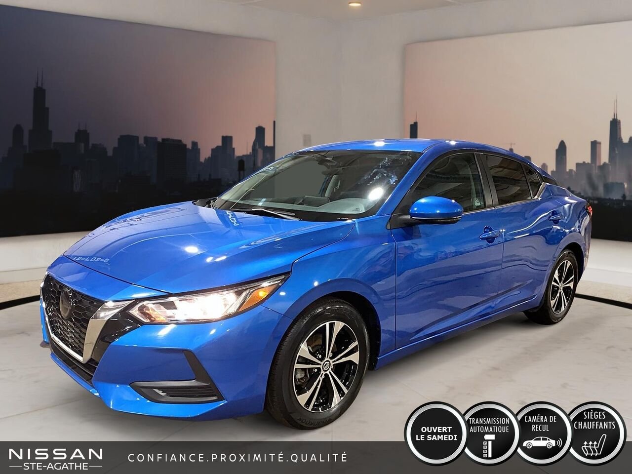 2023 Nissan Sentra Blue Sainte-Agathe-des-Monts - photo #0