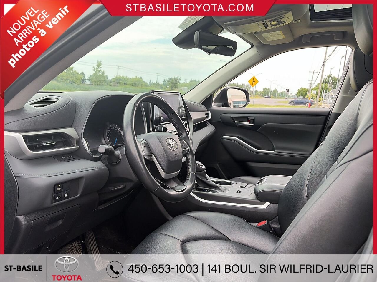 2023 TOYOTA Highlander Hybrid Magnetic Grey Metallic Saint-Basile-le-Grand - photo #4