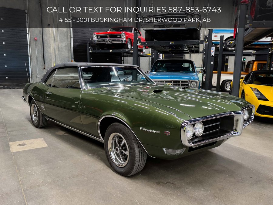 1968 Pontiac Firebird 1968 Green