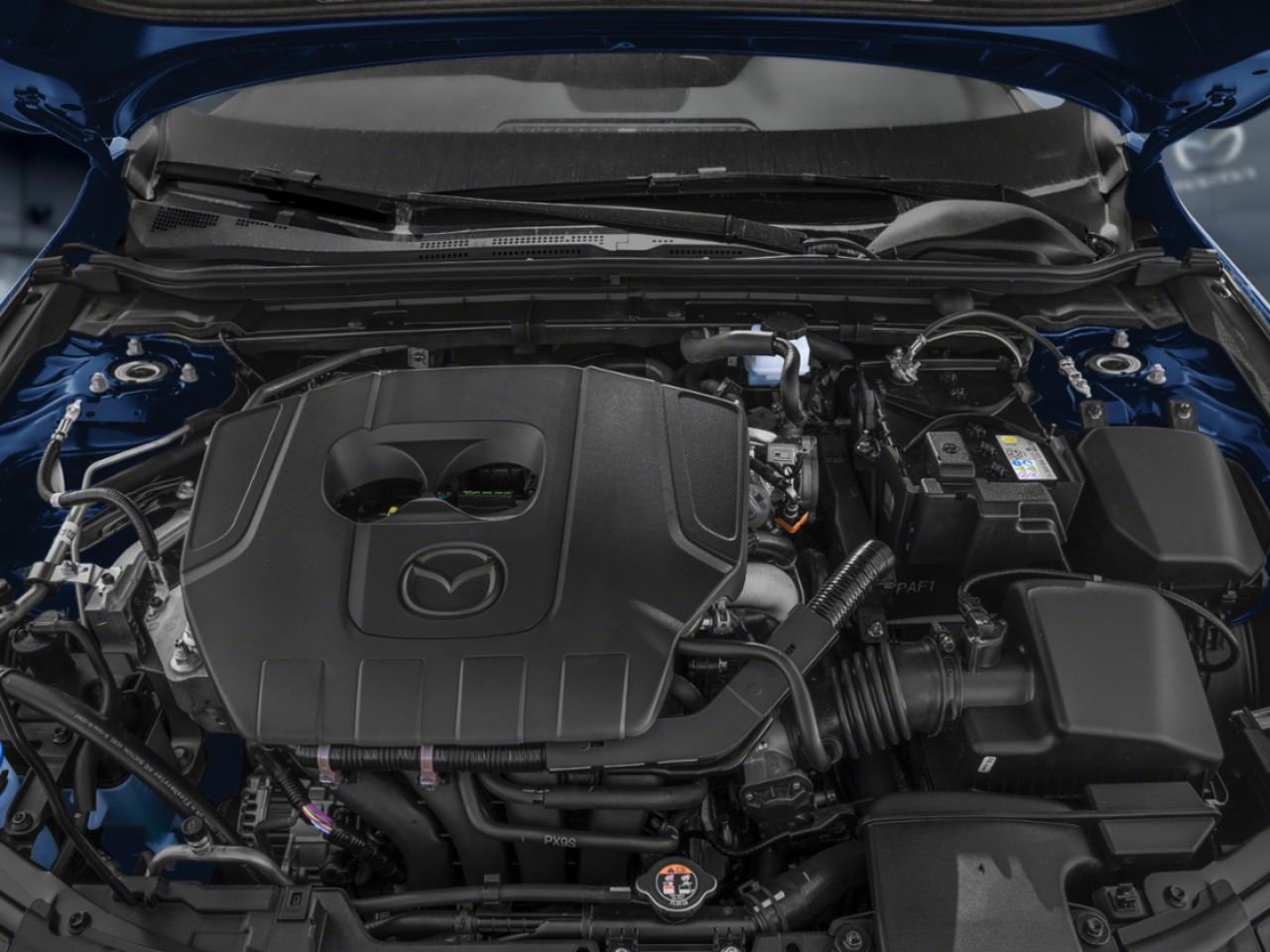 2026 Mazda Mazda3 GX TA, COMMANDE AUDIO AU VOLANT, Deep Crystal Blue Mica Val-David - photo #8