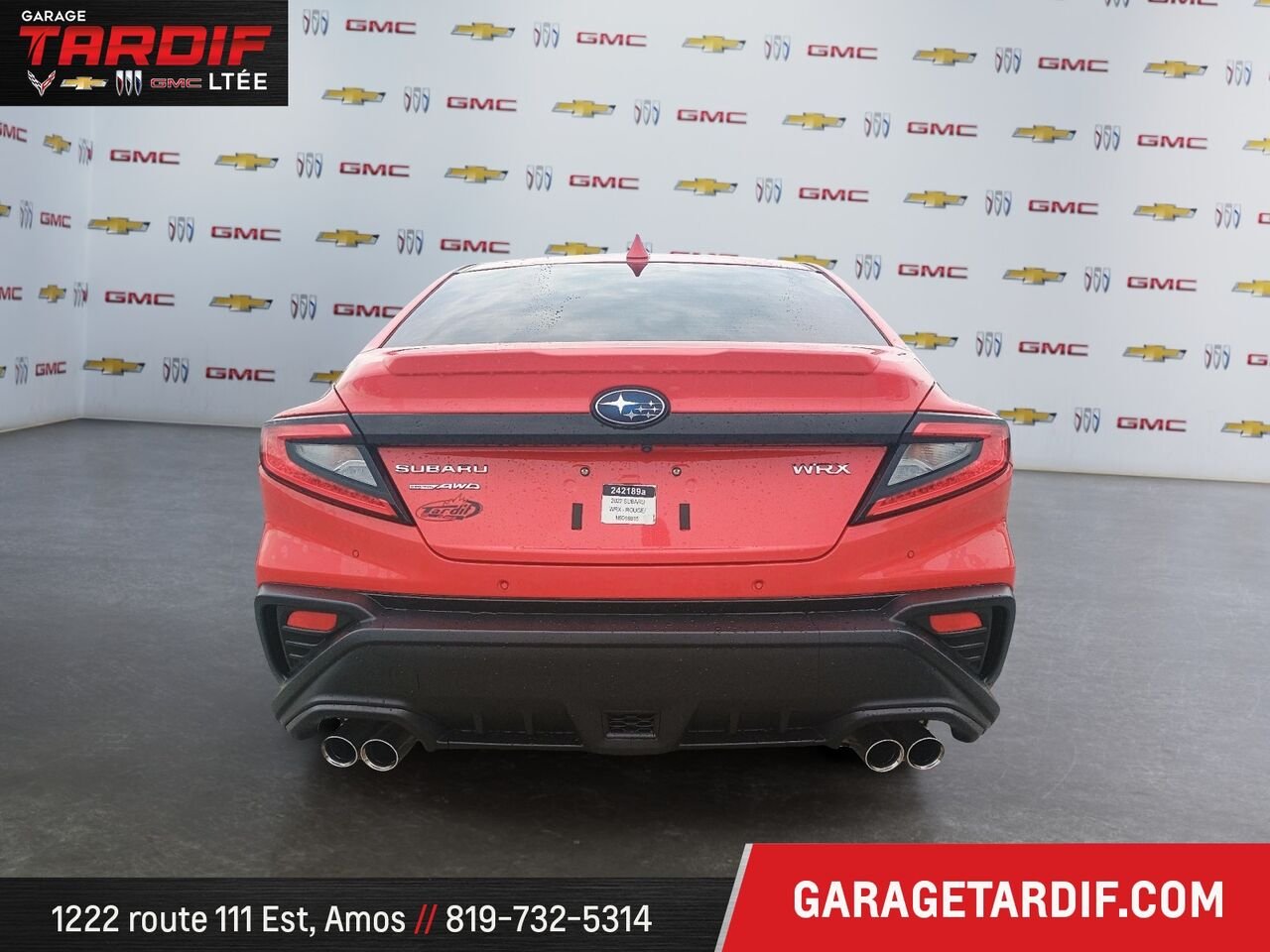 2022 SUBARU WRX Red Amos - photo #2