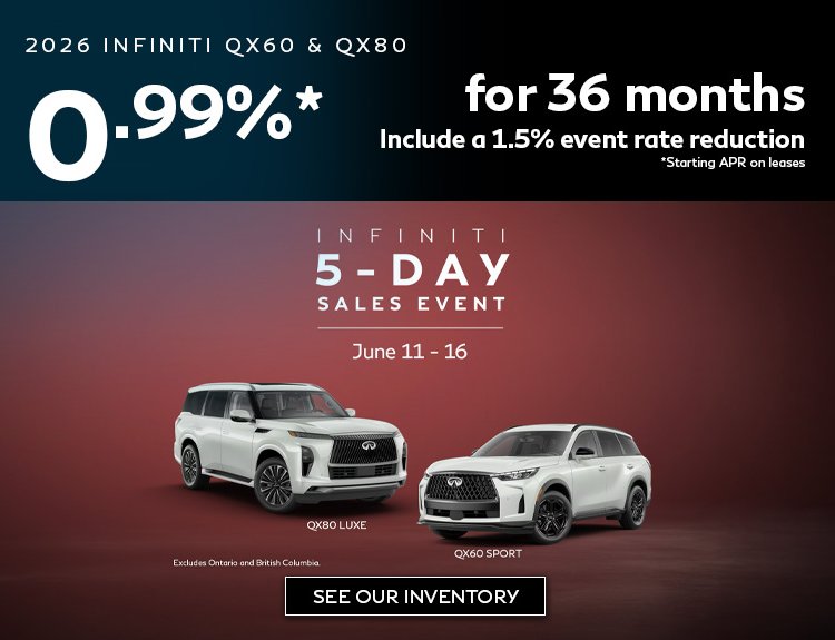 Infiniti mobile programme QX60 80 juin EN