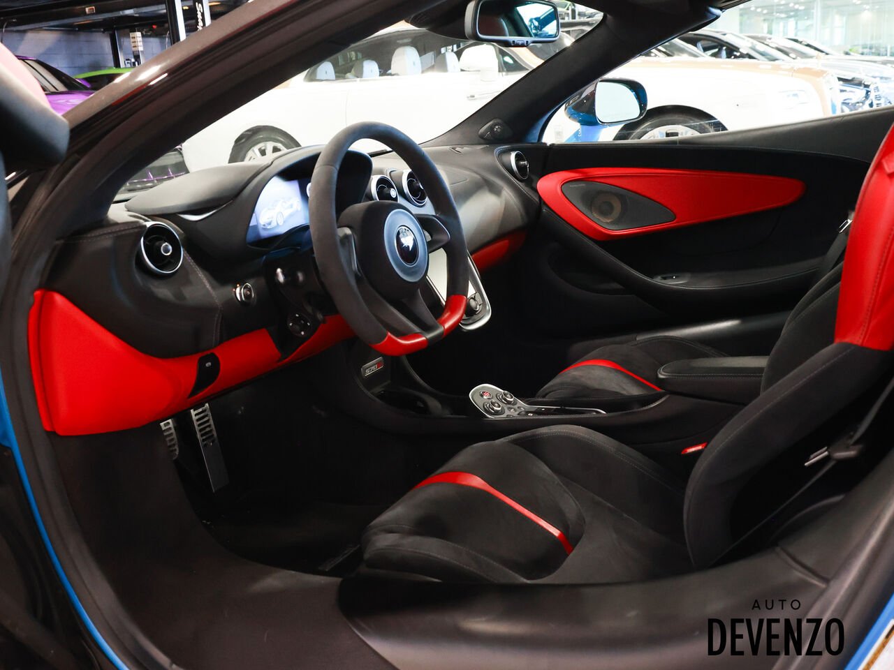 McLaren 570s 2019 Bleu Saint-Eustache - photo #11
