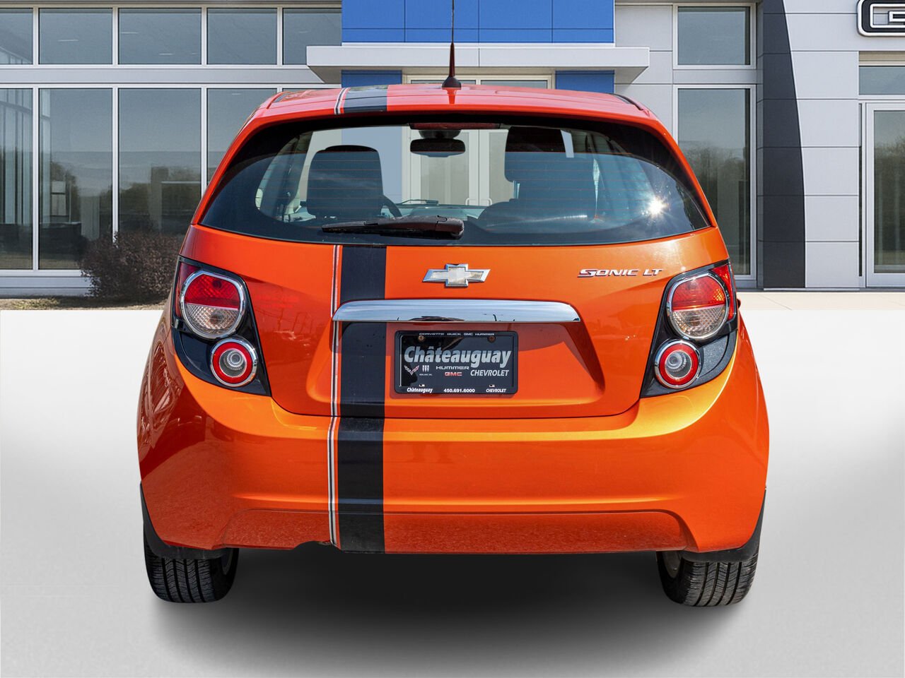 2012 Chevrolet Sonic Hayon 5 portes LT Orange Châteauguay - photo #3
