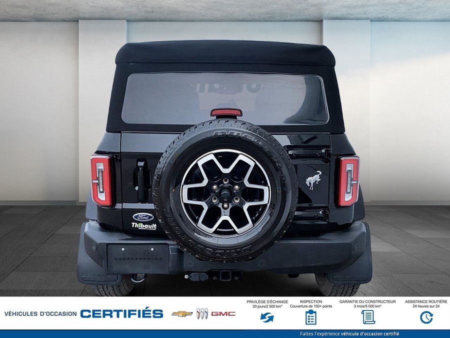 Ford BRONCO BASE/BIG BEND/BLAC de base 4 portes 4x4 2023 Noir