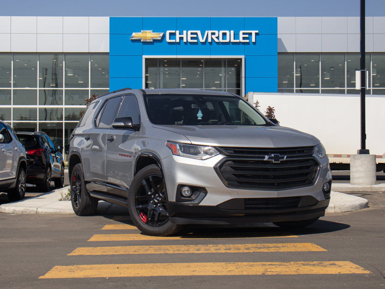 2019 Chevrolet Traverse AWD 4dr Premier w/1LZ Grey Sherwood Park - photo #1