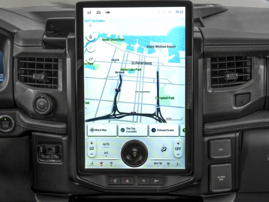 Ford F-150 Lightning 2025 2025 Rouge vitesse métallisé teinté verni