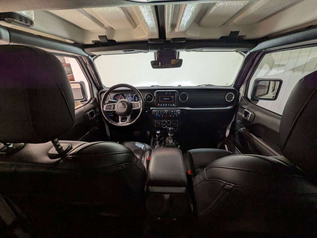 2021 Jeep Wrangler 4xe Unlimited Sahara 4x4 White Val-David - photo #9