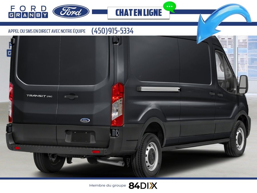 2025 Ford Transit Cargo Van Agate Black Metallic