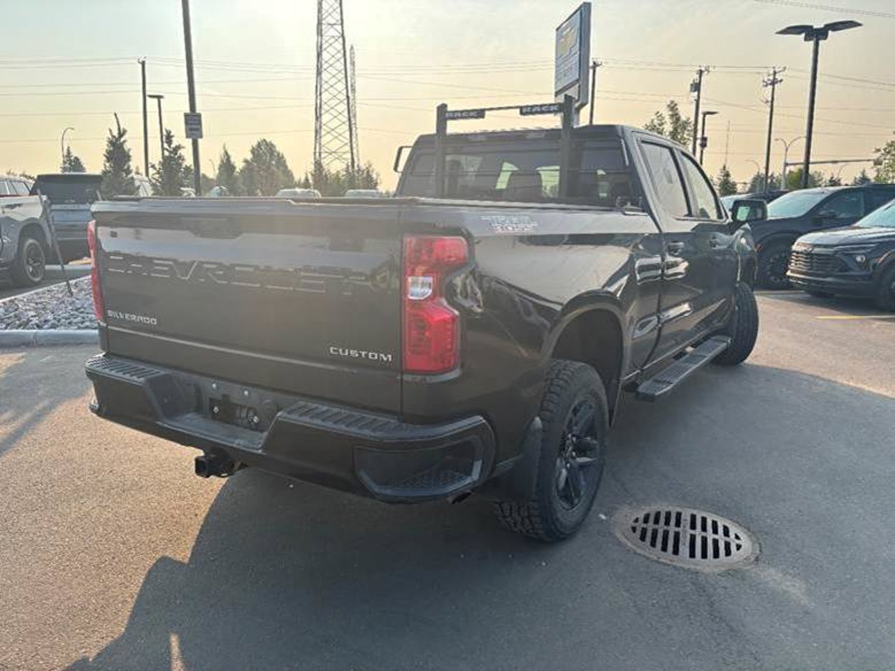 2024 Chevrolet Silverado 1500 4WD Crew Cab 157 Custom Trail Boss Black Sherwood Park - photo #3