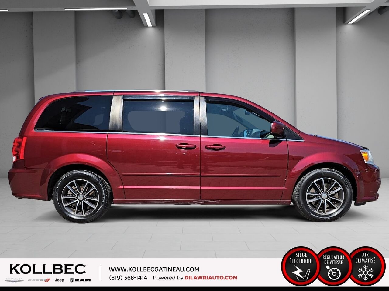 DODGE GRAND CARAVAN SXT Premium Plus 2017 Rouge Ottawa & Gatineau - photo #13