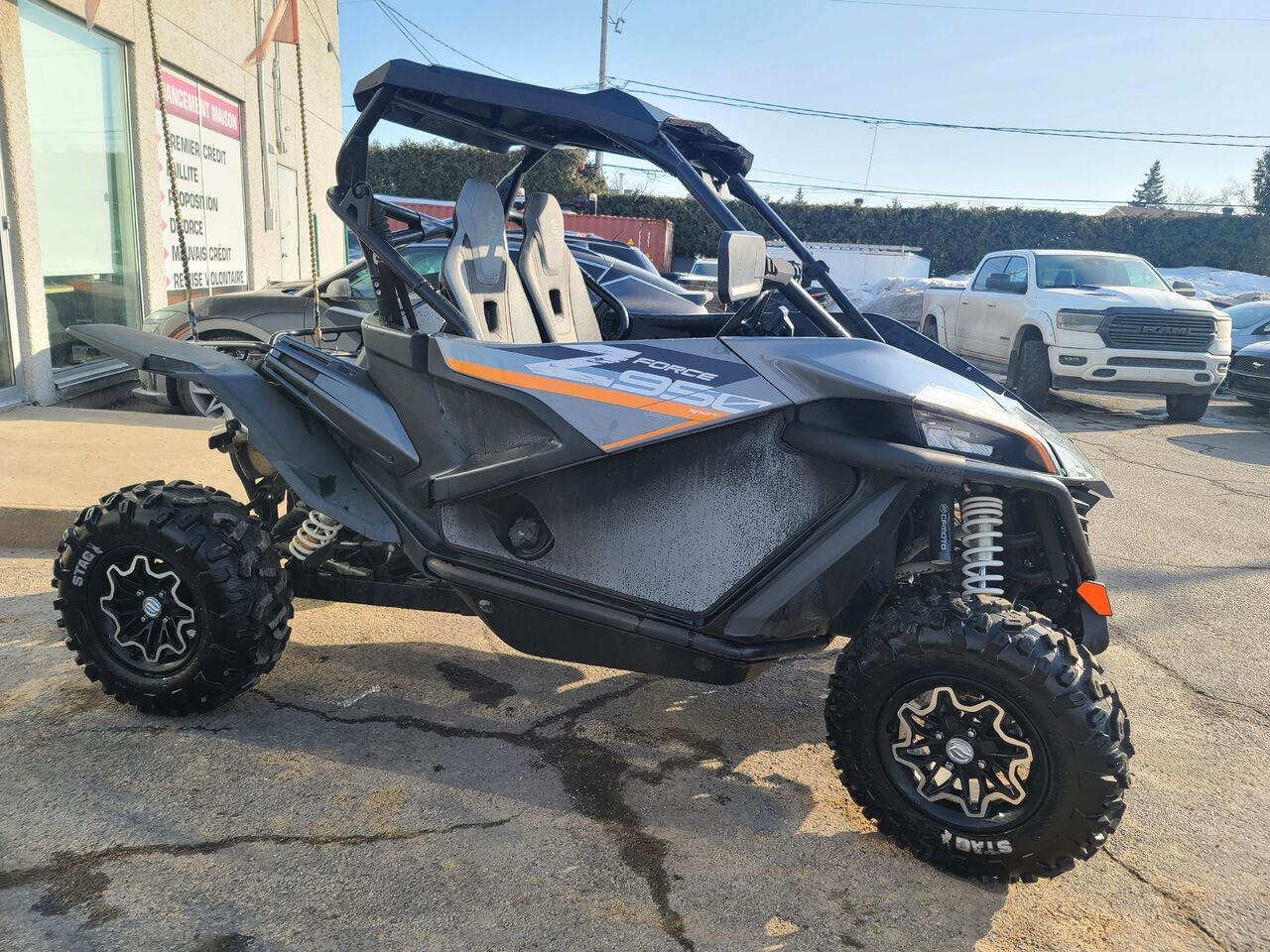 CF-MOTO Z-FORCE 2020 Bleu Longueuil, - photo #6