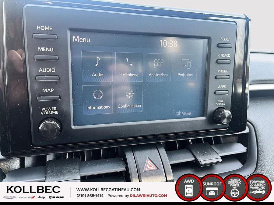 TOYOTA RAV4 *** UN PROPRIO + CLEAN CARFAX *** 2020 Bleu