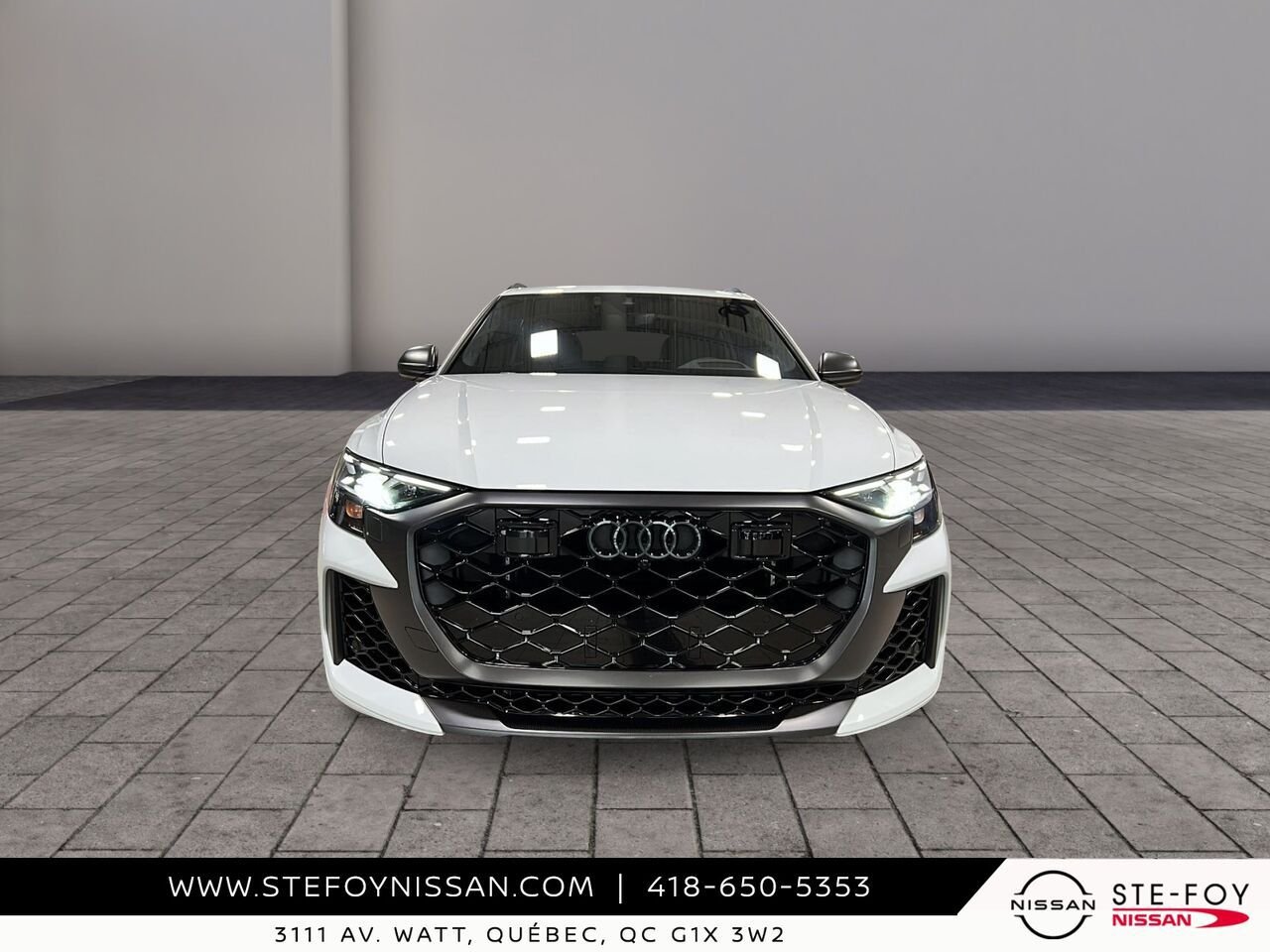 2026 Audi RS Q8 PERFORMANCE White Ste-Foy - photo #1