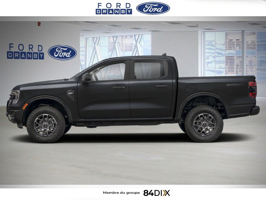 Ford Ranger XLT cabine SuperCrew 4RM caisse de 5 pi 2026 Noir ombre