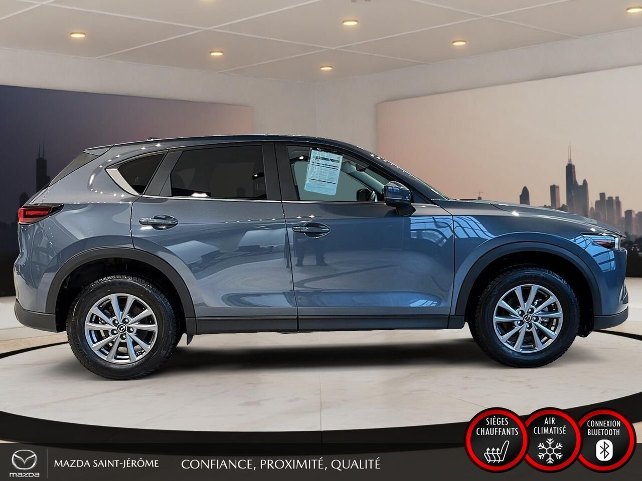 Mazda CX-5 2025 Gris Saint-Jérôme - photo #4