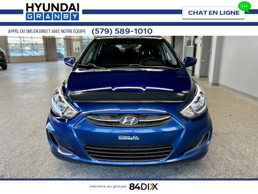 2015 Hyundai Accent 2015 Blue