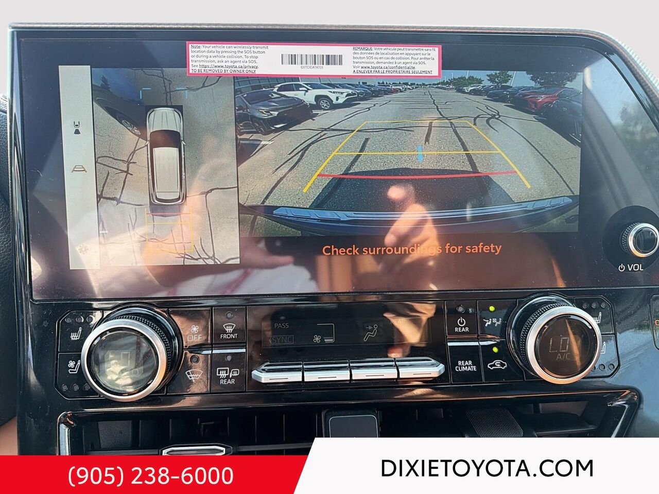 2024 Toyota Highlander PLATNIUM AWD / HEATED AND VENTIALTED SEATS / HEATED REAR SEATS / ALLOY WHEELS / MOONROOF / CARPLAY AND ANDROID AUTO Mississauga - photo #16