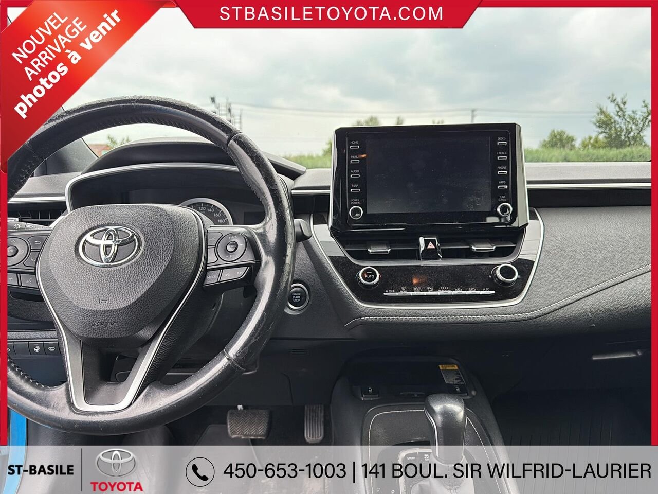 Toyota COROLLA 2019 Bleu Saint-Basile-le-Grand - photo #4