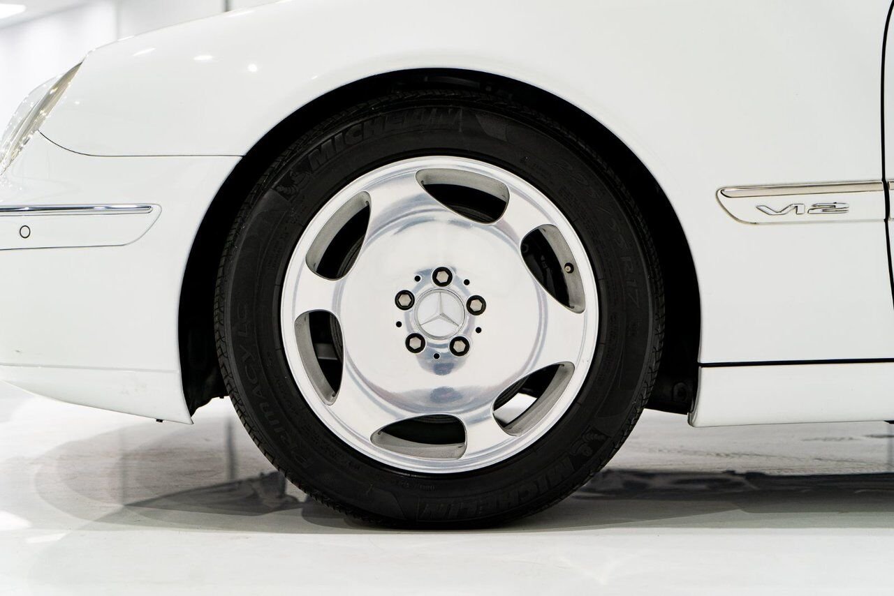 2001 Mercedes-Benz CL600 V12 over $120,000 original MSRP White Montreal - photo #52