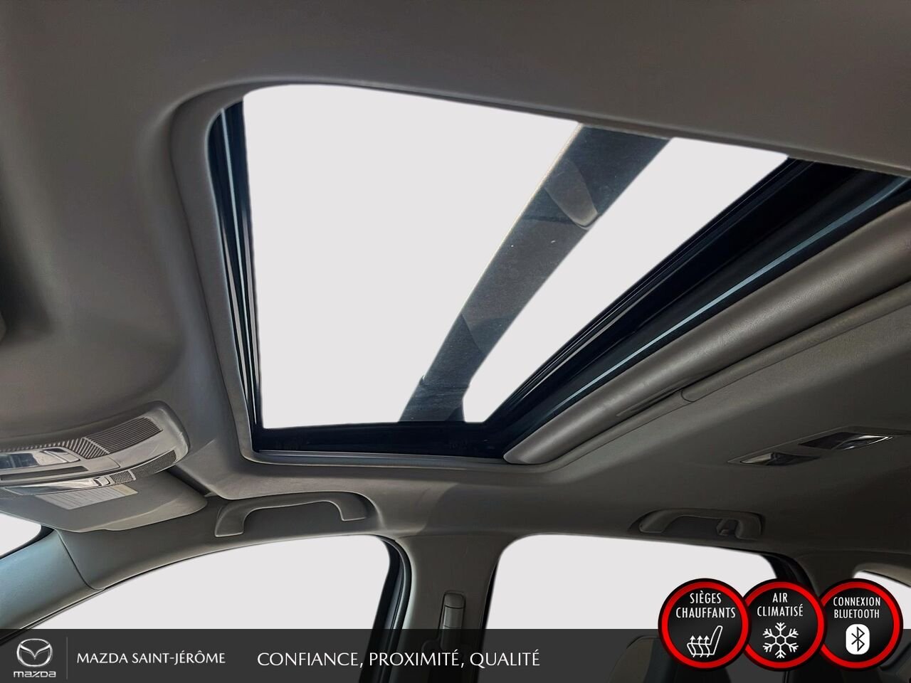 Mazda CX-5 GT | TOIT OUVRANT | CUIR | NAVIGATION | AWD | 2021 Blanc Saint-Jérôme - photo #18