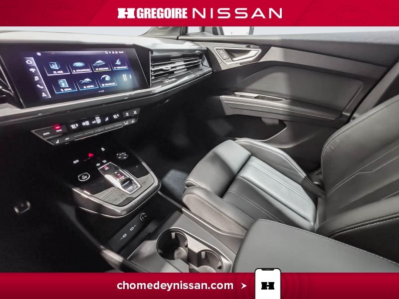 Audi Q4 e-tron 2022 Gris Saint-Eustache - photo #24