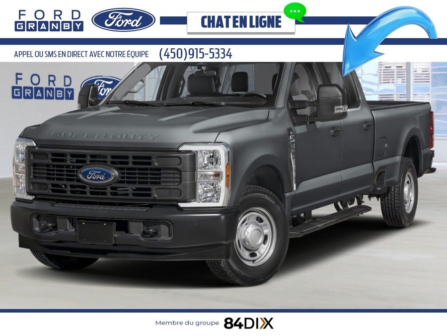 Ford Super Duty F-250 SRW XL cabine 6 places 4RM caisse de 8 pi 2026 Gris carbonisé métallisé