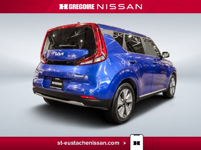 Kia Soul SE4477 | EV Premium CUIR ELECTRIQUE MAGS 2022 Bleu Laval - photo #11