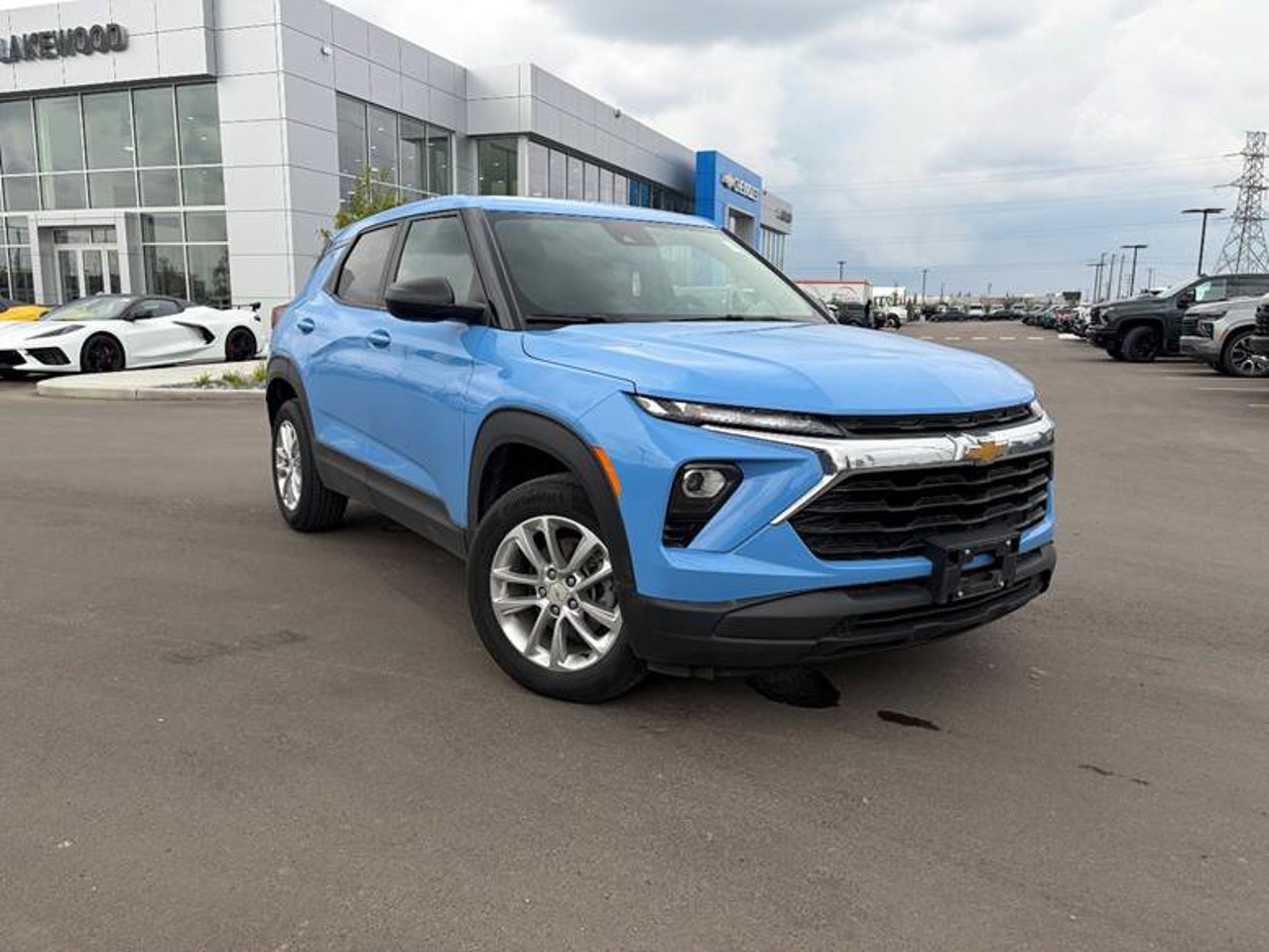 2024 Chevrolet Trailblazer AWD 4dr LS Blue Sherwood Park - photo #1