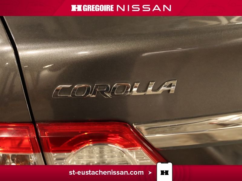 Toyota Corolla 2013 Gris Saint-Eustache - photo #23