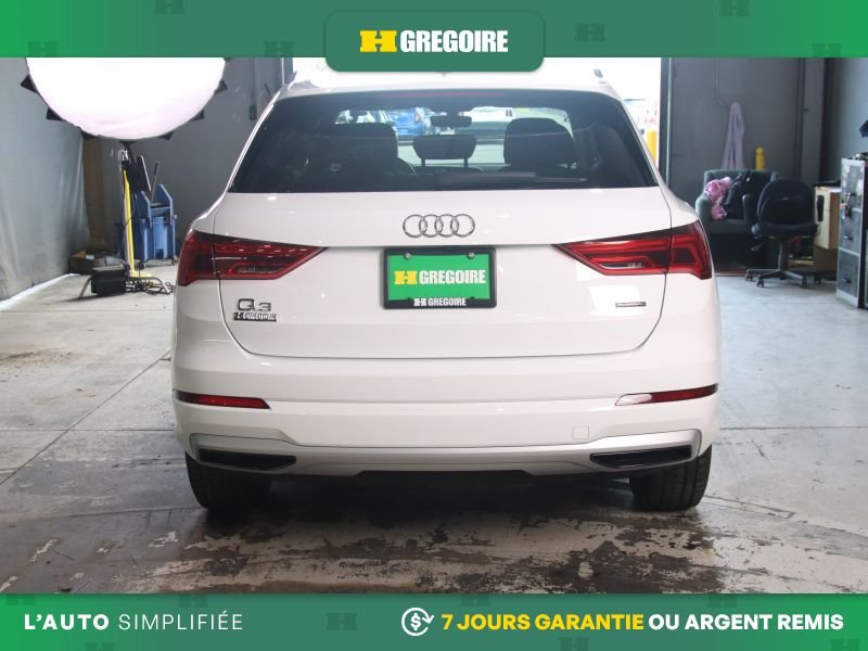 Audi Q3 822338 | Komfort AWD AUTO A/C MAGS CUIR TOIT CAM RECUL BLUE 2022 Blanc Laval - photo #5