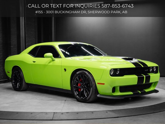 2015 Dodge Challenger 2015 Green