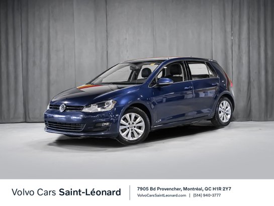 Volkswagen Golf TSI 2 SET DE PNEUS SIÈGES CHAUFFANT 2016 BLEU SOMBRE