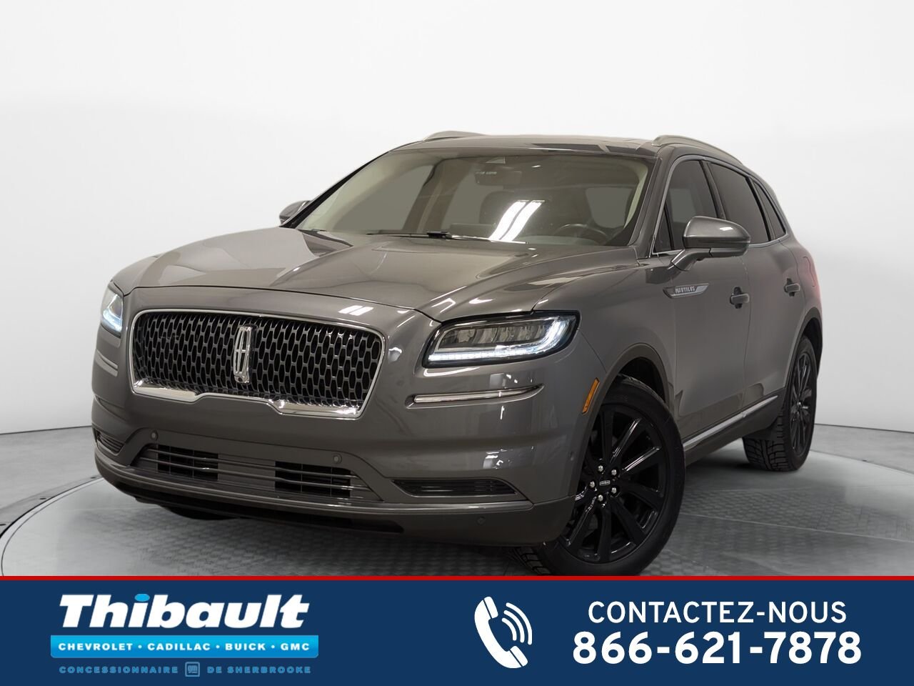 Lincoln NAUTILUS Reserve AWD Toit Ouvrant Bas Kilométrage 2023 Gris Sherbrooke - photo #0