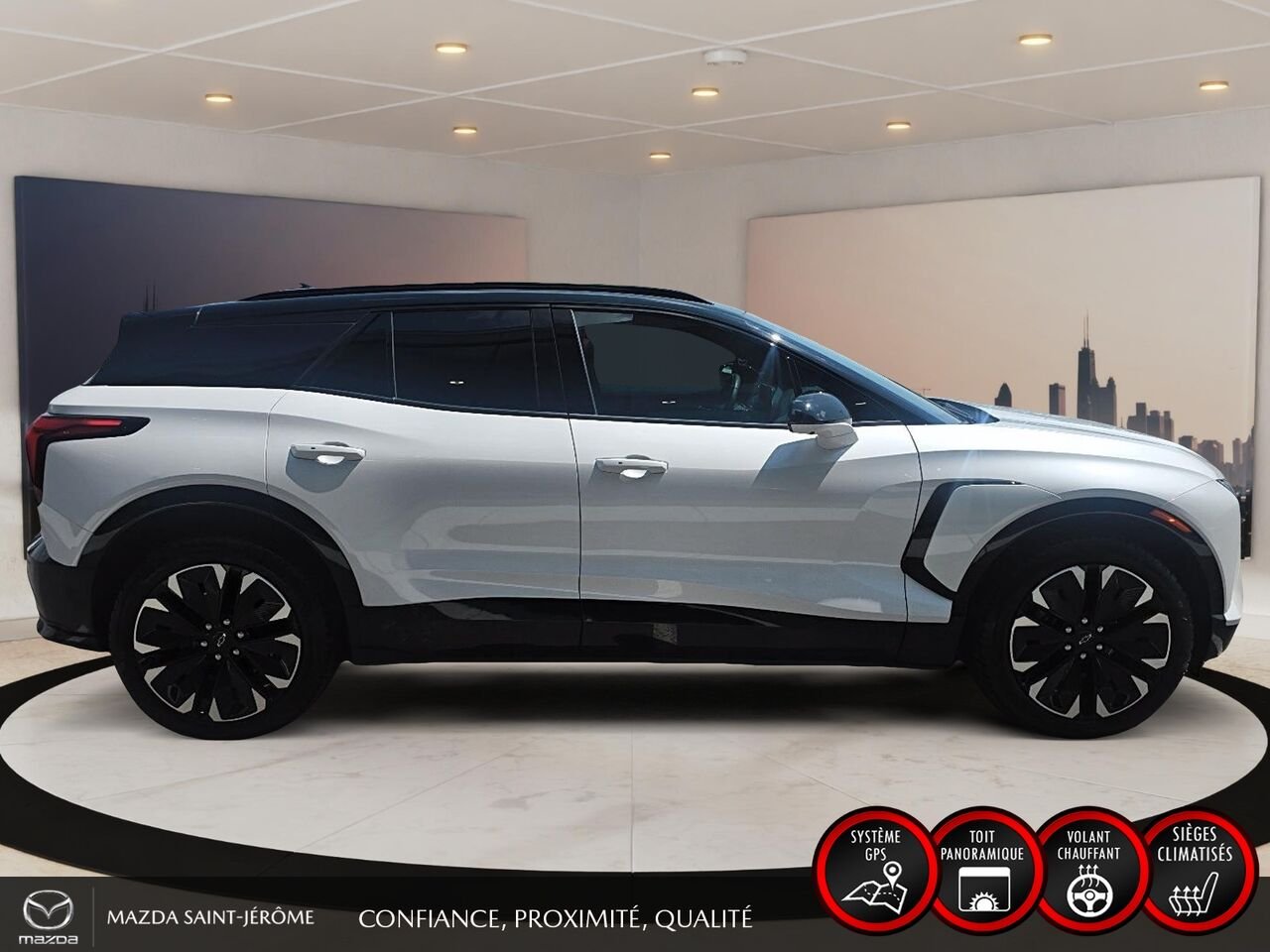 2025 Chevrolet Blazer EV White Ste-Agathe des Monts - photo #4