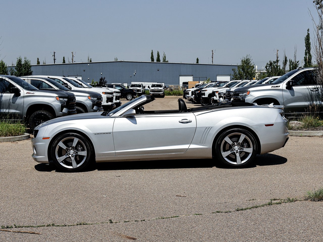 2012 Chevrolet Camaro 2dr Conv 2SS Grey Sherwood Park - photo #15