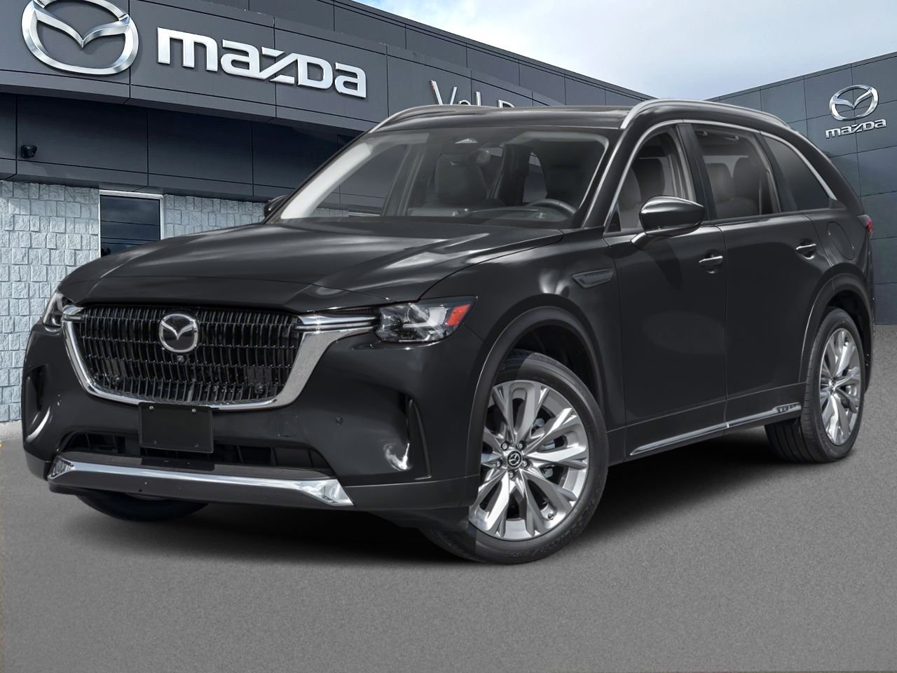 2026 Mazda CX-90 hybride léger GT TI, 7 PASSAGERS, BANQUETTE, COMMANDE AU VOLANT Blue Val-David - photo #0