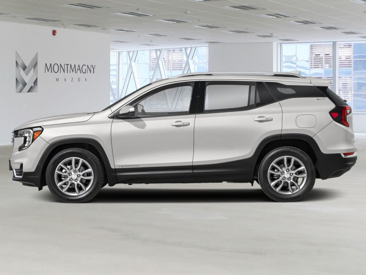 2024 GMC Terrain Traction intégrale, 4 portes SLE Summit White Montmagny - photo #2
