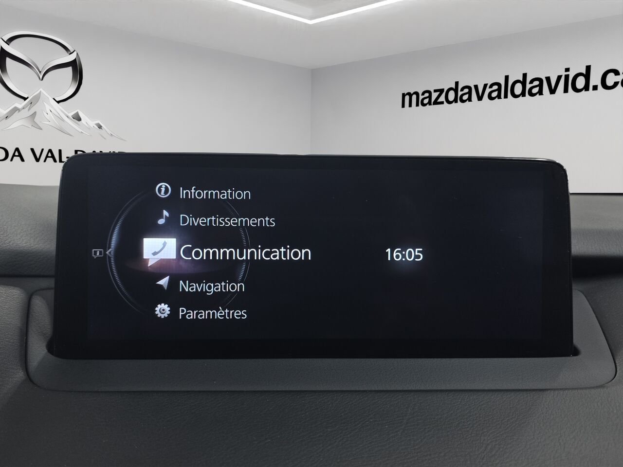 Mazda CX-9 GS-L TI, 7 passagers, Apple carplay, Toit ouvrant, volant chauffant 2023 Blanc Val-David - photo #12
