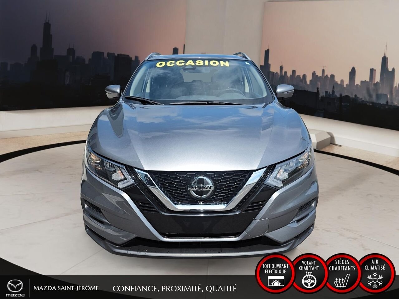 Nissan Qashqai SV | AWD | TOIT OUVRANT | MAGS | 2022 Gris Saint-Jérôme - photo #2
