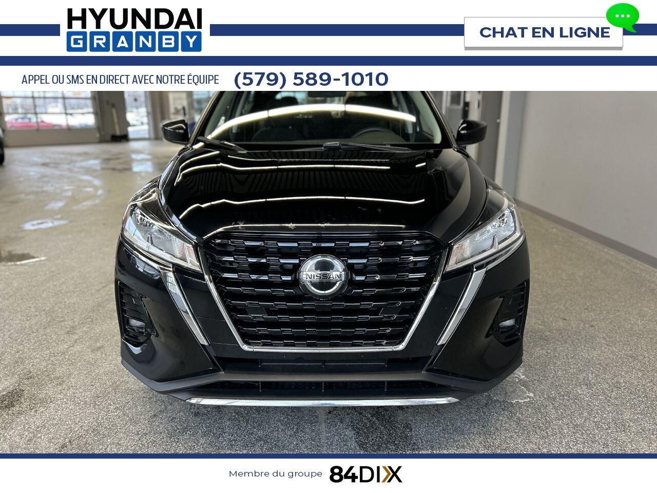 Nissan Kicks 2021 Noir Granby - photo #2