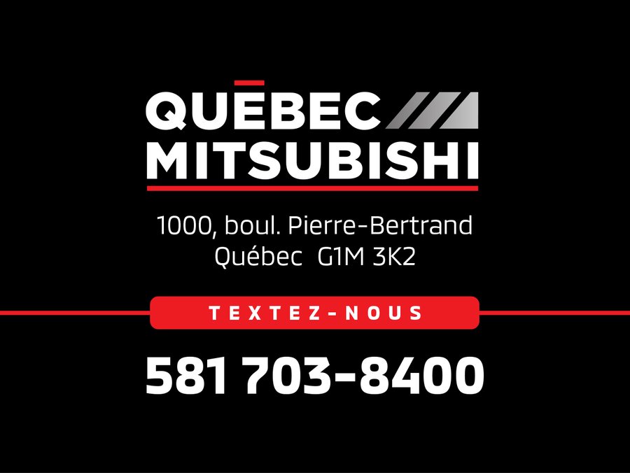 2021 Mitsubishi RVR ES Traction avant, Sièges chauffants, Connectivités White