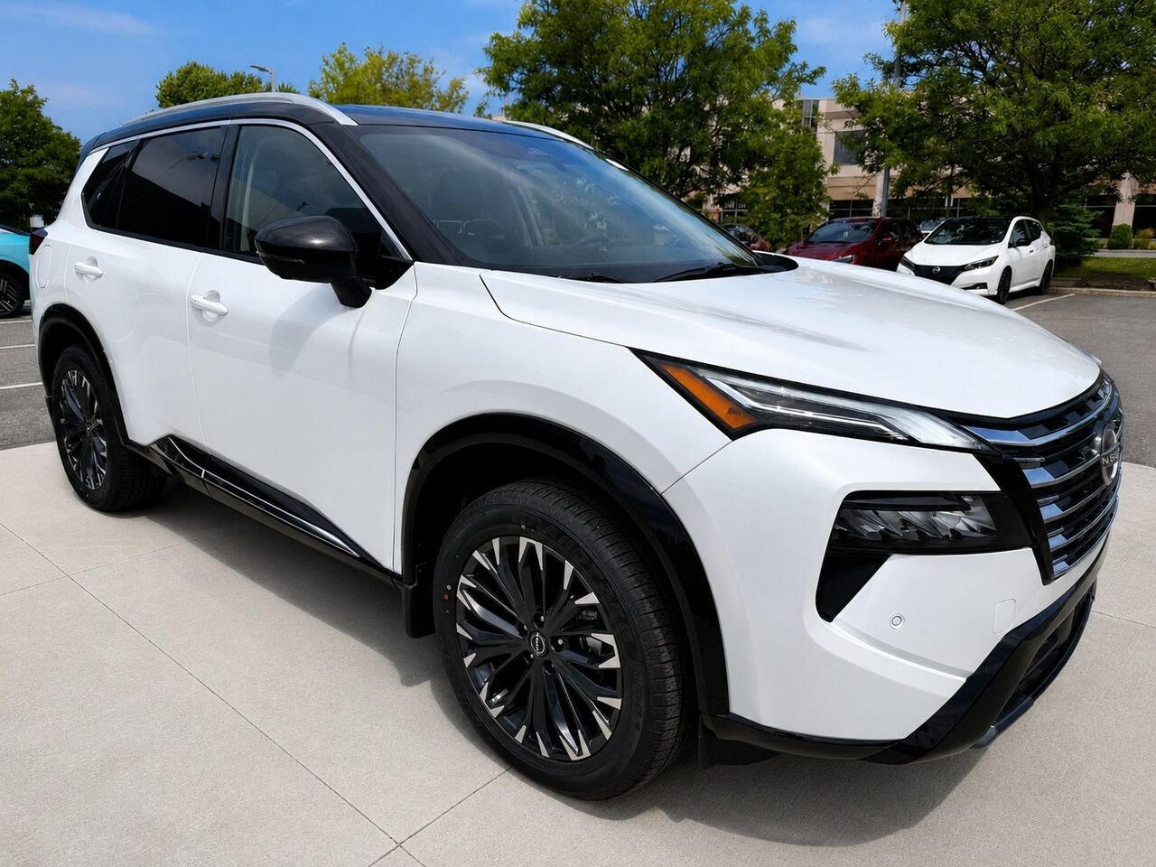 2026 NISSAN Rogue ROGUE PLATINE 2-Tone Everest White Tricoat Châteauguay - photo #8