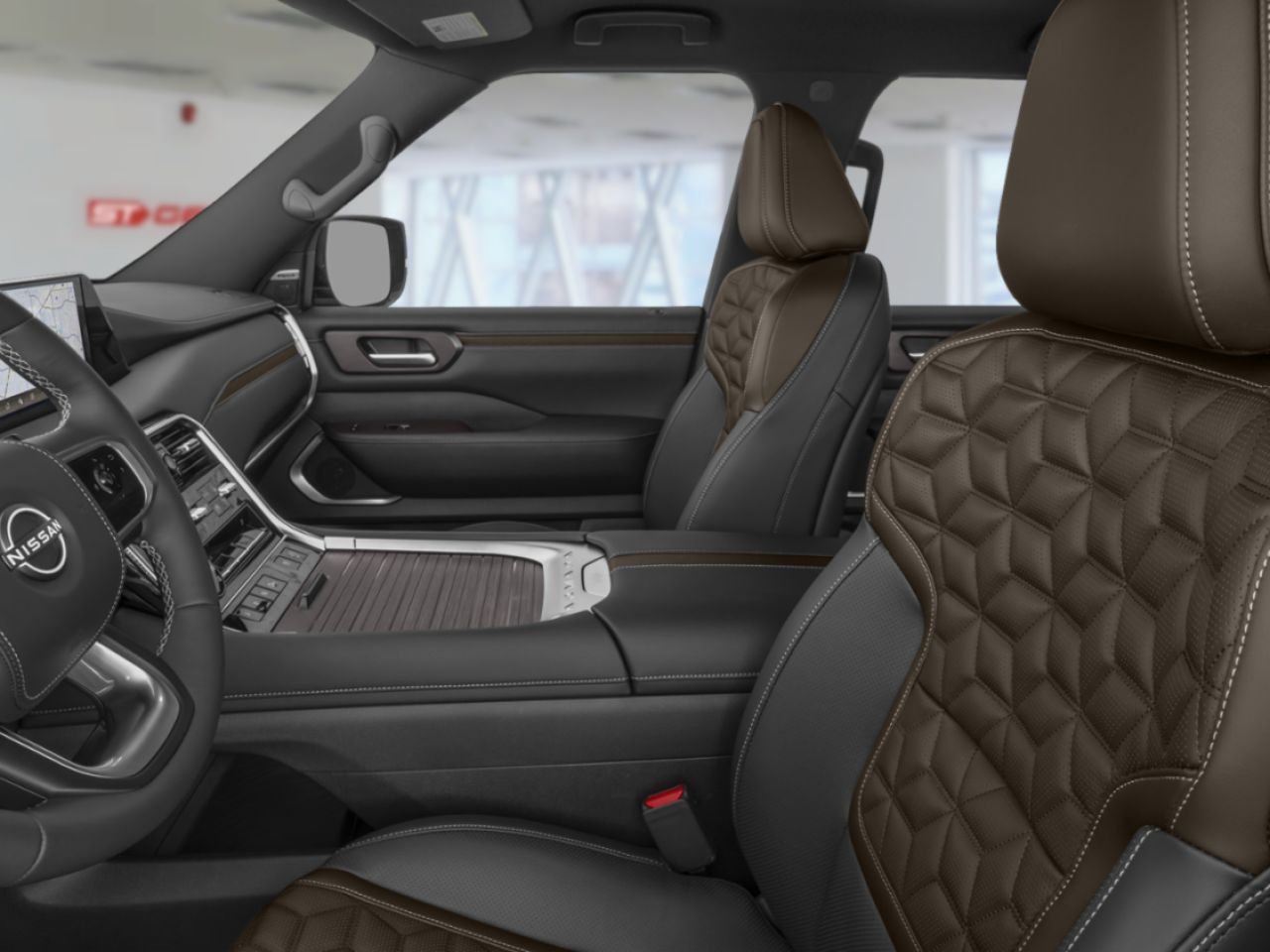 NISSAN Armada 2026 Blanc Everest nacré triple couche Saint-Georges - photo #11