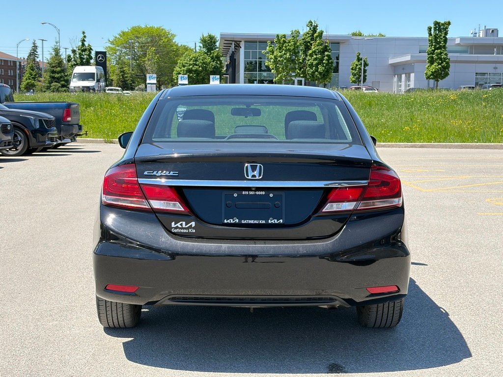 2015 Honda Civic Sedan Black Gatineau - photo #4