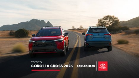 Toyota Corolla Cross 2026 : compact et polyvalent