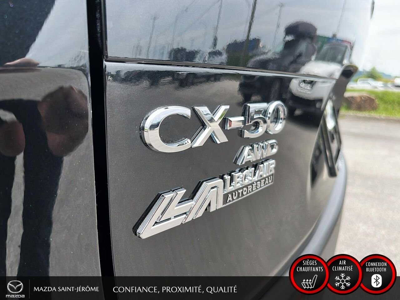 2024 Mazda CX-50 GT avec moteur turbo | TOIT PANORAMIQUE | CUIR | AWD | Black Saint-Jérôme - photo #8