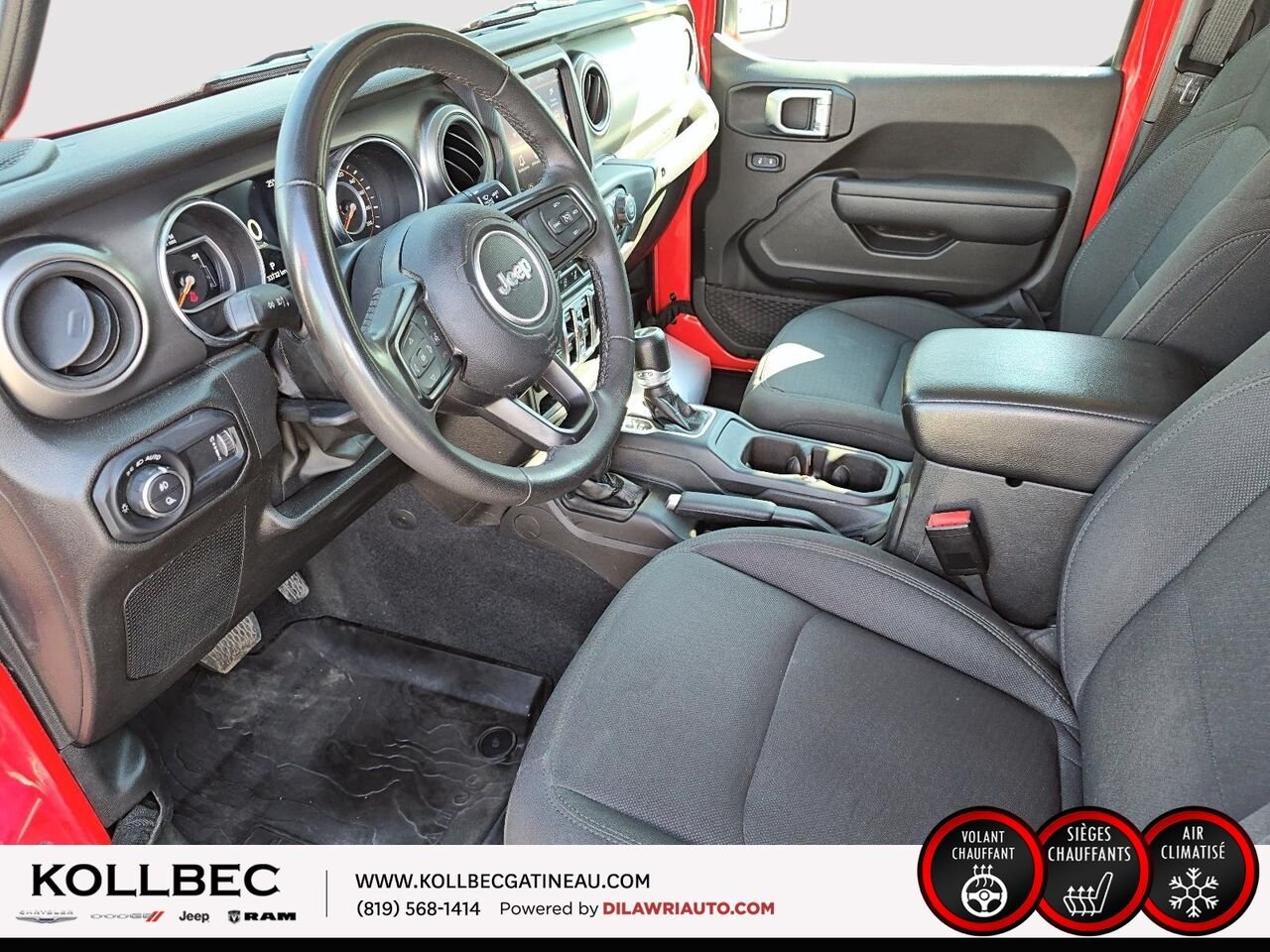 2023 JEEP GLADIATOR SPORT Willys 4x4 Red Ottawa & Gatineau - photo #24