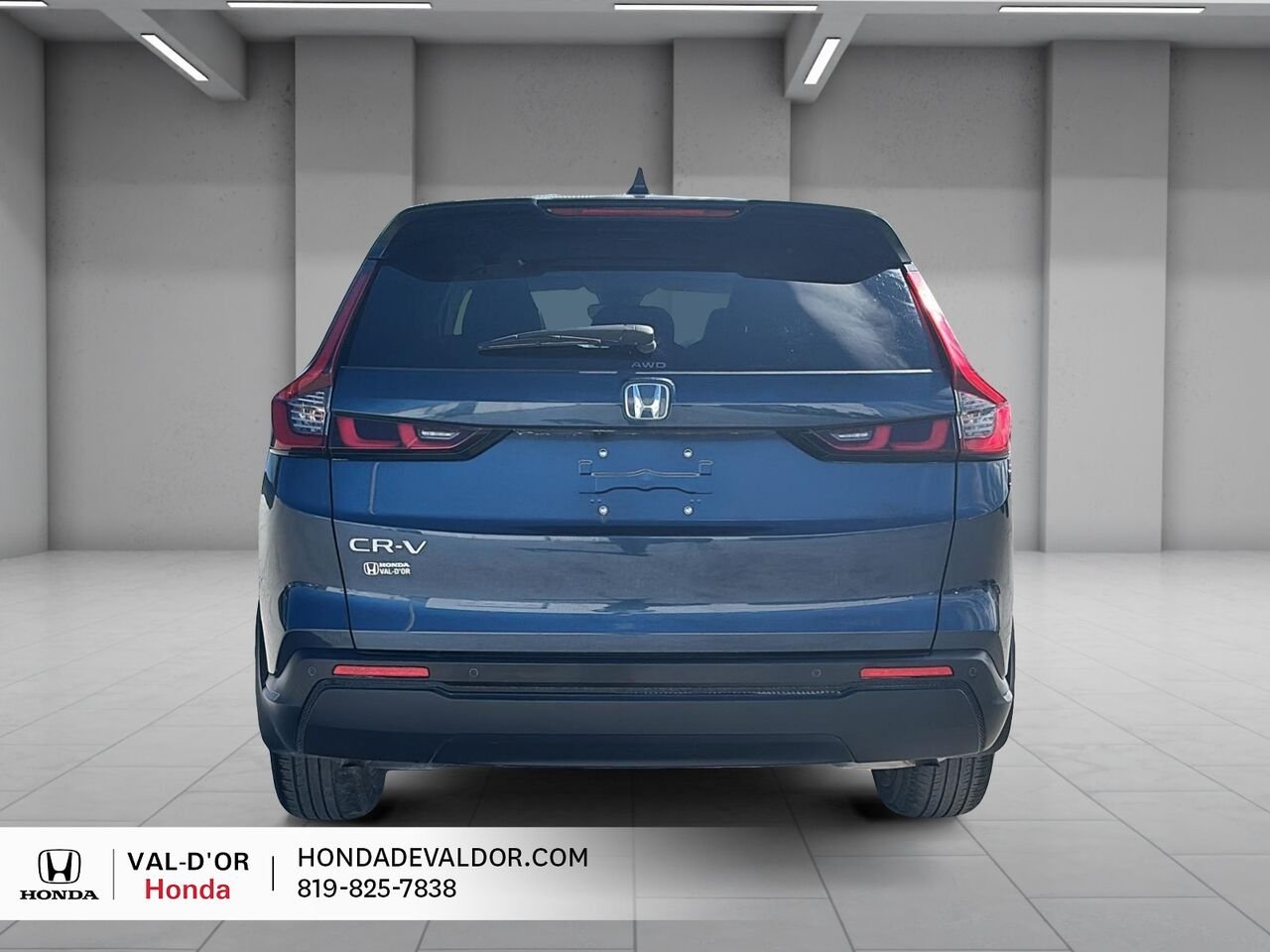 Honda CR-V EX-L AWD Garantie Prolongée! 2023 Bleu Val-d'Or - photo #2